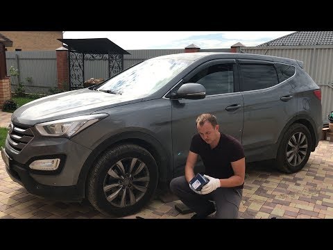 Замена тормозных колодок(накладок) на Хендай Санта Фе(HyundaiSanta Fe), Киа Соренто(Kia Sorento).