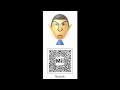 Nintendo 3DS Mii QR Codes Pack 2 TV and Movie Stars