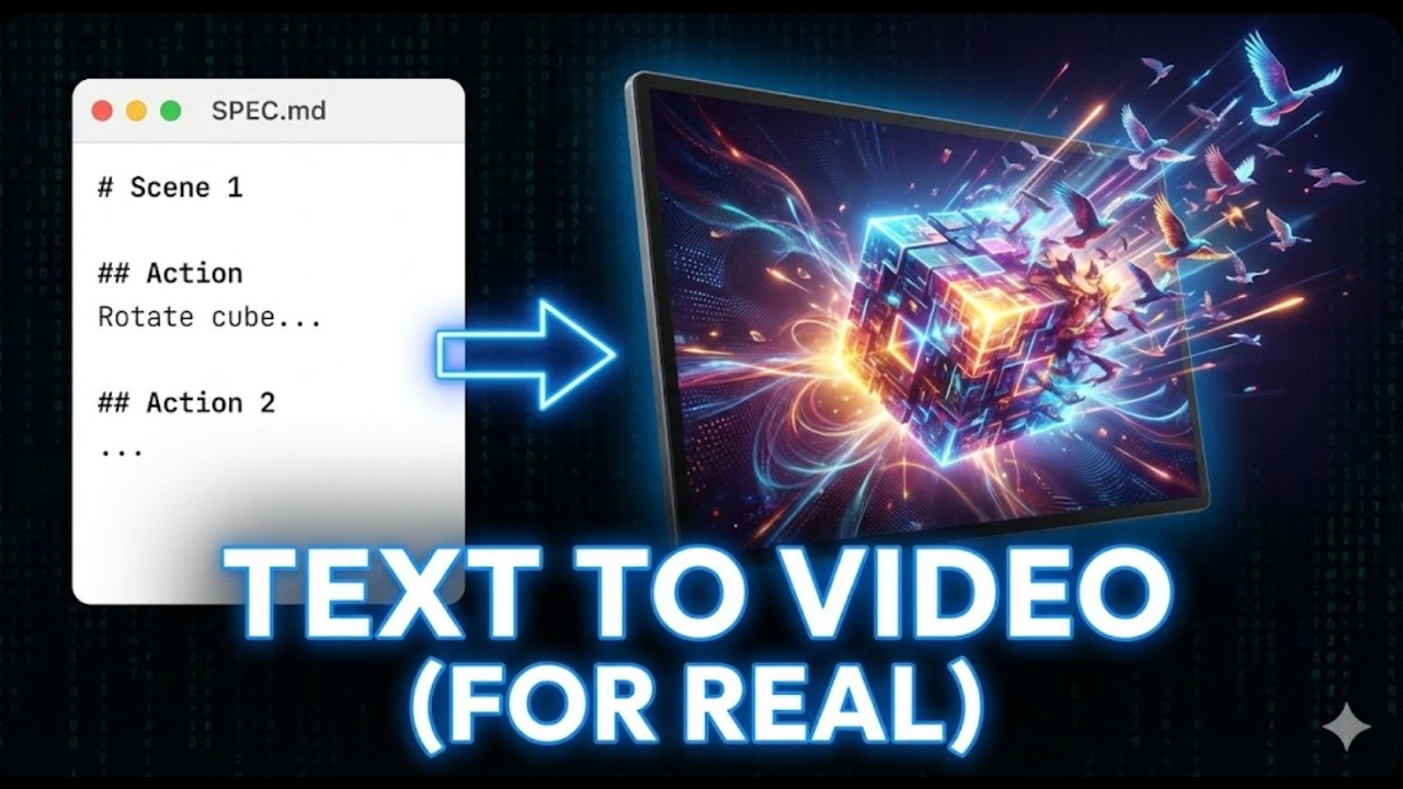 Video as Code: My AI Animation Stack - YouTube