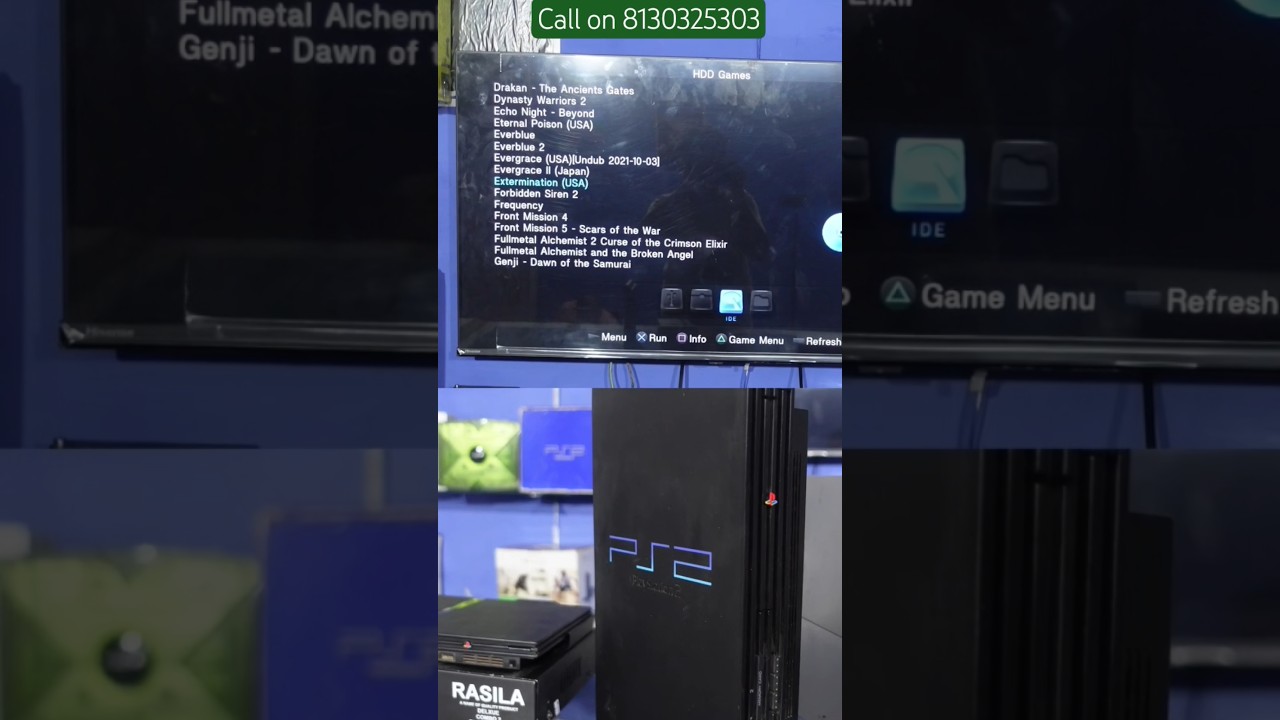 Sony PS2 Games Loaded I Sony PlayStation 2 Price I PS2 Slim 