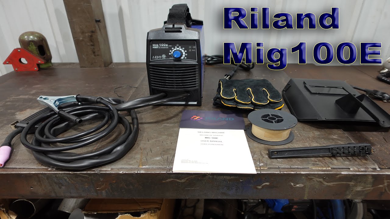 格安人気 リランド リランド MIG100E 100Vノンガス半自動溶接機 MIG100E 100Vノンガス半自動溶接機 ブルー  価格は安く ブルー