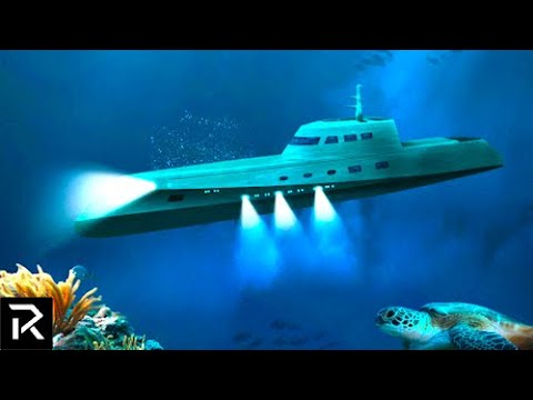 Underwater Submarine Hotel For Billionaires