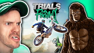 Virei um GORILA no JOGO de MOTO do PLAYSTATION 4 - Brancoala Games TRIALS RISING screenshot 1