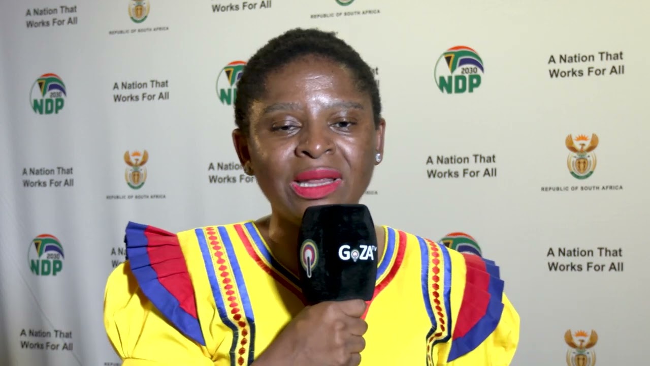 Minister in the Presidency Khumbudzo Ntshavheni Post-Cabinet Briefing - Doorstop