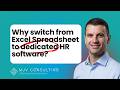 Why switch from Excel spreadsheet to dedicated HR software?