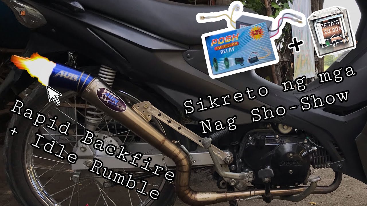INSTALLING RAPID BACKFIRE + IDLE RUMBLE SMASH 115/110 (UNIVERSAL) YouTube