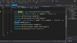 Generics C# parte 3 / Iterador