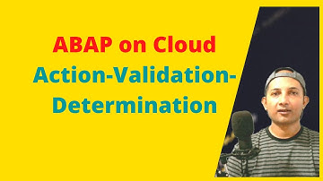 ABAP on Cloud | RESTful ABAP | RAP | Action - Validation - Determination