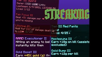 Hypixel Pit - Gold Streaking