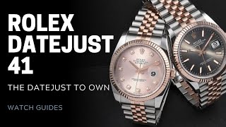 Rolex Datejust 41 Why You Should Get One Swisswatchexpo Rolex Watches