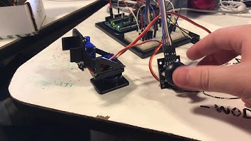 Pan Tilt Joystick Arduino Control