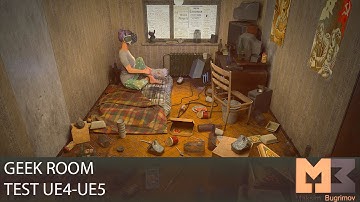 Geek Room Test Epic Skeleton In UE4-UE5