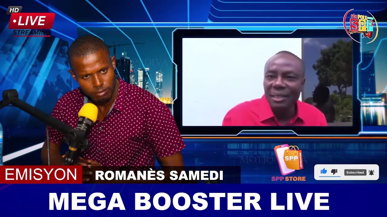 👉🌏NOUVO PREZIDAN PEYI A EDGAR LEBLANC FILS MEGA BOOSTER LIVE RADIO