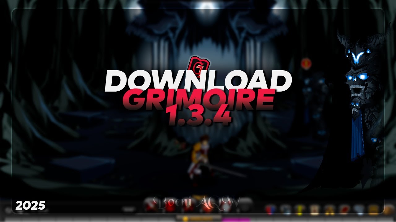 AQW - COMO BAIXA GRIMOIRE 1.3.4 [Skymeister] | 2025