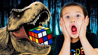 EXTREME RUBIK’S DINOSAUR CHALLENGE 🦖