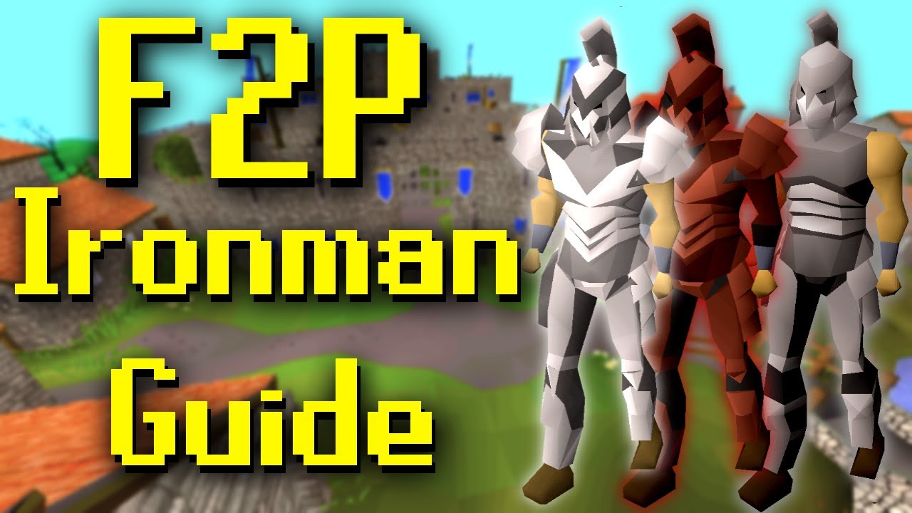 Osrs Beginner S Guide To F2p Ironman Uim Youtube