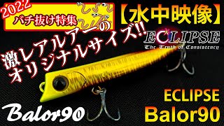 【水中映像】エクリプス バロール90 【自作回流水槽】/ ECLIPSE Balor90 【バチ抜け特集2022】