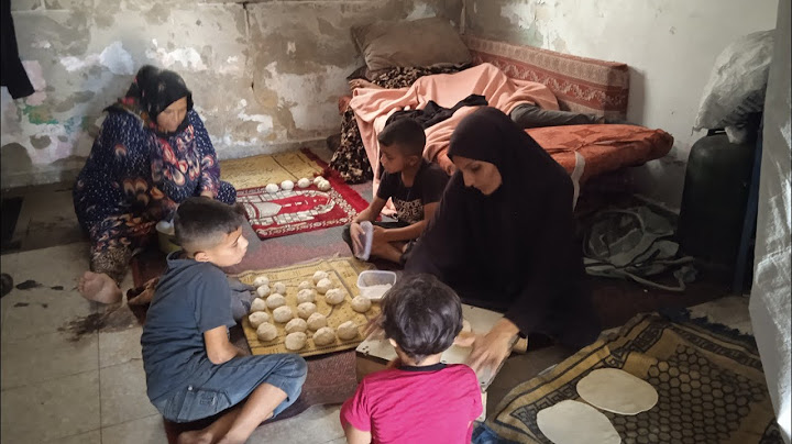 روتين عائلة/ كيف تعيش يومها ومعاناتها في غزة والحرب