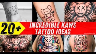 20 Incredible KAWS Tattoo Designs