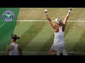 Karolina Pliskova vs Kiki Bertens 4R Highlights | Wimbledon 2018