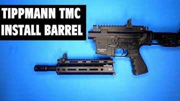 How to install Tippmann TMC barrel