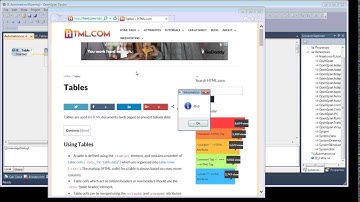 Part 8 OpenSpan Pega Robotics Tutorial – Grabbing HTML Table Data from IE