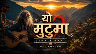यो मुटुमा | Lekali Band | AI Cover | Acoustic Version