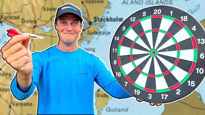 DART CHALLENGE - Fishing Where the ARROW HITS | Te...