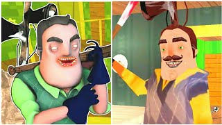 Playing Neighbor Siren Head Granny: New Mod 2021. Full Gameplay screenshot 5