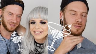 DRUNK BOYFRIEND GUIDES ME THROUGH MAKEUP TUTORIAL | COLOUR CREEP