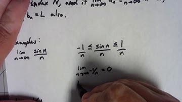 Calculus II 10.1.4 Sandwich Theorem and L