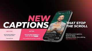 New Caption Animation Styles in the Sermon Shots Clip Editor