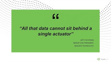 Seagate | Meet the Architect – Architecting the Multi-Actuator Era with Arie van der Hoeven