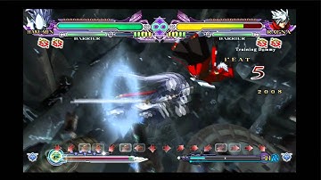 Hakumen CSE: (2) 5b＞Enma＞j.2c, 2c＞(s)j.2a, AD j.2a, j.C