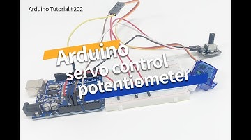 아두이노 튜토리얼 202 - 가변저항으로 서보모터 제어하기