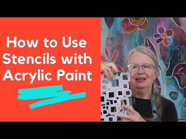 Acrylic Stencil Paint