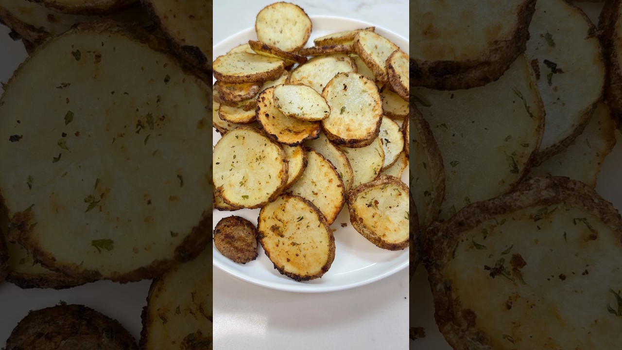 Air Fryer Sliced Potatoes 