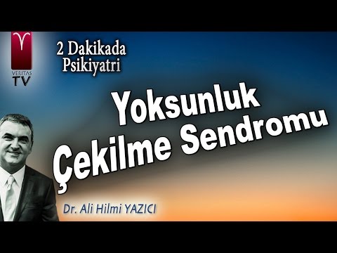 Yoksunluk - Çekilme Sendromu