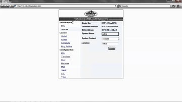 Remote Power Switch - Setting System Parameters