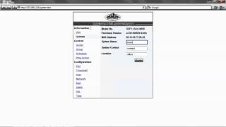 Remote Power Switch - Setting System Parameters