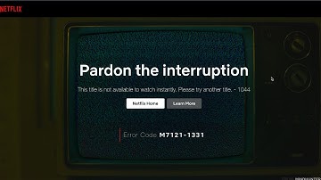 How to fix Netflix Error M7121-1331 on a Mac