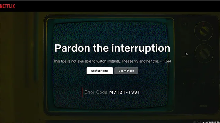 How to fix Netflix Error M7121-1331 on a Mac
