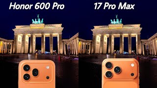 Honor 600 Pro vs iPhone 17 Pro Max | Camera Test Comparison 