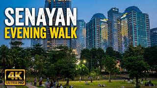 Download lagu Inside Jakarta's Modern Green Oasis 🇮🇩 Senayan Evening Walk in 4K