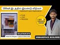2000 sq.ft  ongoing house in chennai ,kolathur | AAC block Construction site | Urbanspace Builders