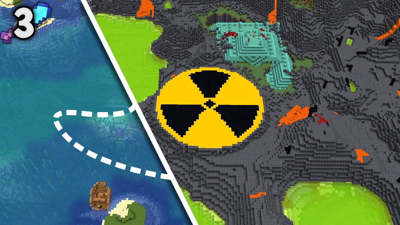 I Transformed An Entire Ocean In Minecraft Hardcore - YouTube