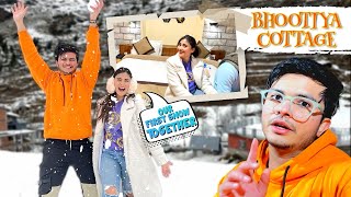 Our First Snowfall Together | Hum Ruke Ek Bhootiya Cottage Mein!