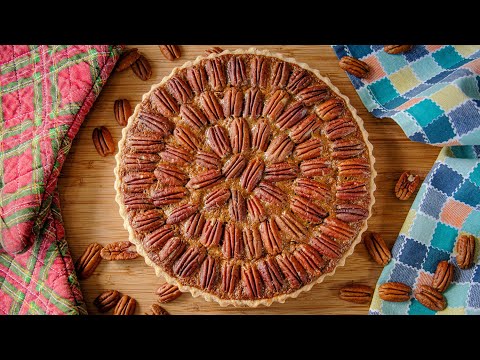 Видео рецепт Шоколадный пирог с орехами пекан
