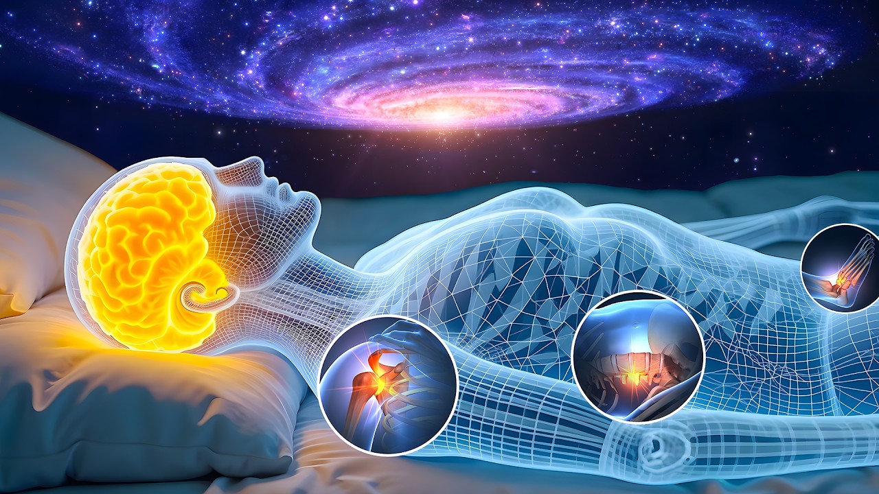 Сон С Альфа-Ритмами 528 Гц, Снятие Тревоги, Высвобождение Мелатонина, Прекращение Чрезмерного Обд...