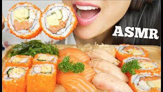 Asmr Sushi Big Bites Eating Sounds No Talking Sas-Asmr